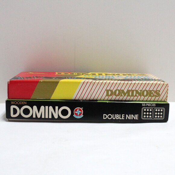 2 Double Nine Domino Sets - 1 Estrela Made in Brazil - 1 Tiger Made in Thailand - Picture 3 of 12